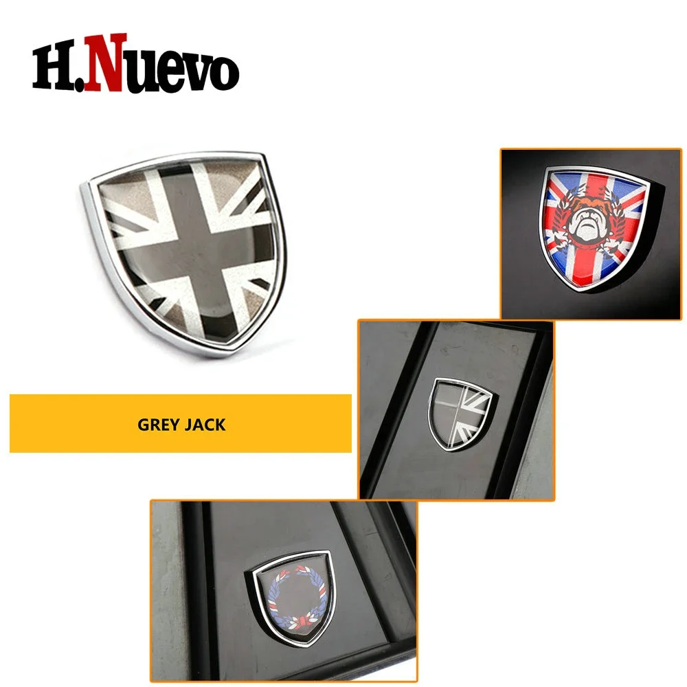 

Car Decal Sticker Alloy Badge Paste Shield Styling Cover Universal For Mini Cooper Countryman Clubman F54 F55 F56 R55 R56 F60