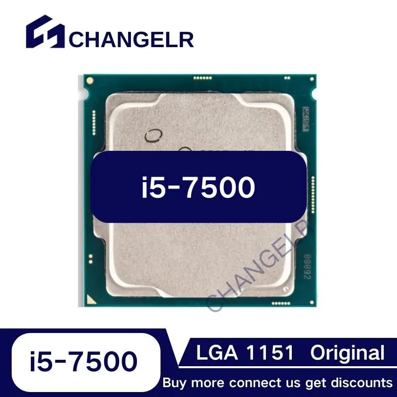 

Core i5-7500 SR335 4 ядра 4 потока LGA1151 i5 14 нм 3,8 ГГц 6 Мб L3 i5 7500 LGA 1151