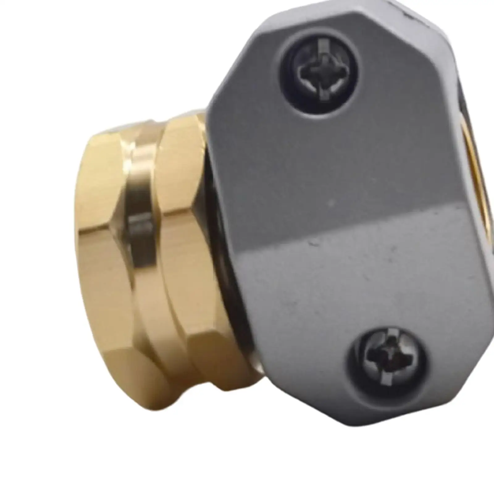 1 Pair Garden Hose Repair Fittings Easy to Install Professional Hose End Mender Hose Connector for Accessories Replacement