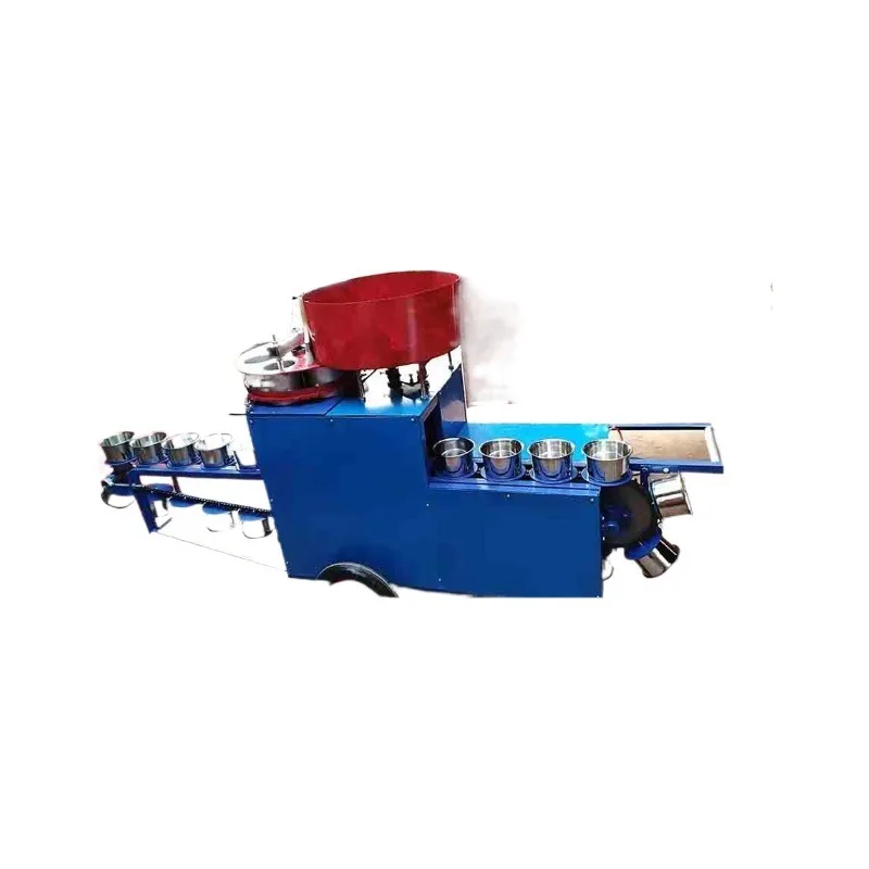 

Bowl making and bagging machine