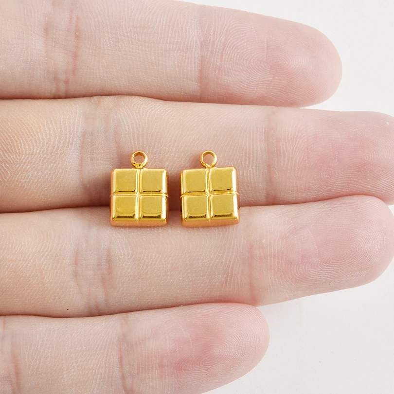 Fashion 5pcs/lot Gold Plated Stainless Steel Gift Sword Cross Calculator Leaves Setting Pendants DIY Jewelry Findings Necklaces