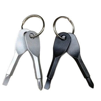 Mini Screwdriver Pocket Repair Hand Tool Multi Gadget Portable Phillips Keyring Hike Outdoor Slotted Screwdriver With Key Ring Mini Screwdriver Pocket Repair Hand Tool Multi Gadget Portable Phillips Keyring Hike Outdoor Slotted Screwdriver With Key Ring