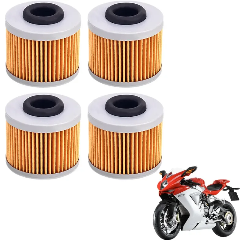 

Масляный фильтр для MV Agusta Brutale F3 675 2012-2016 F3 800 2013 2014 2015 2016 HF569 1/2/4 шт., запчасти для мотоциклов, масляные фильтры