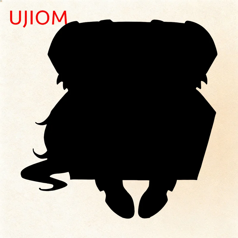 UJIOM Furry Loona Graffiti Wall Sticker Creative Personality High Quality Scratch Proof Decals Amusing Living Room Decor