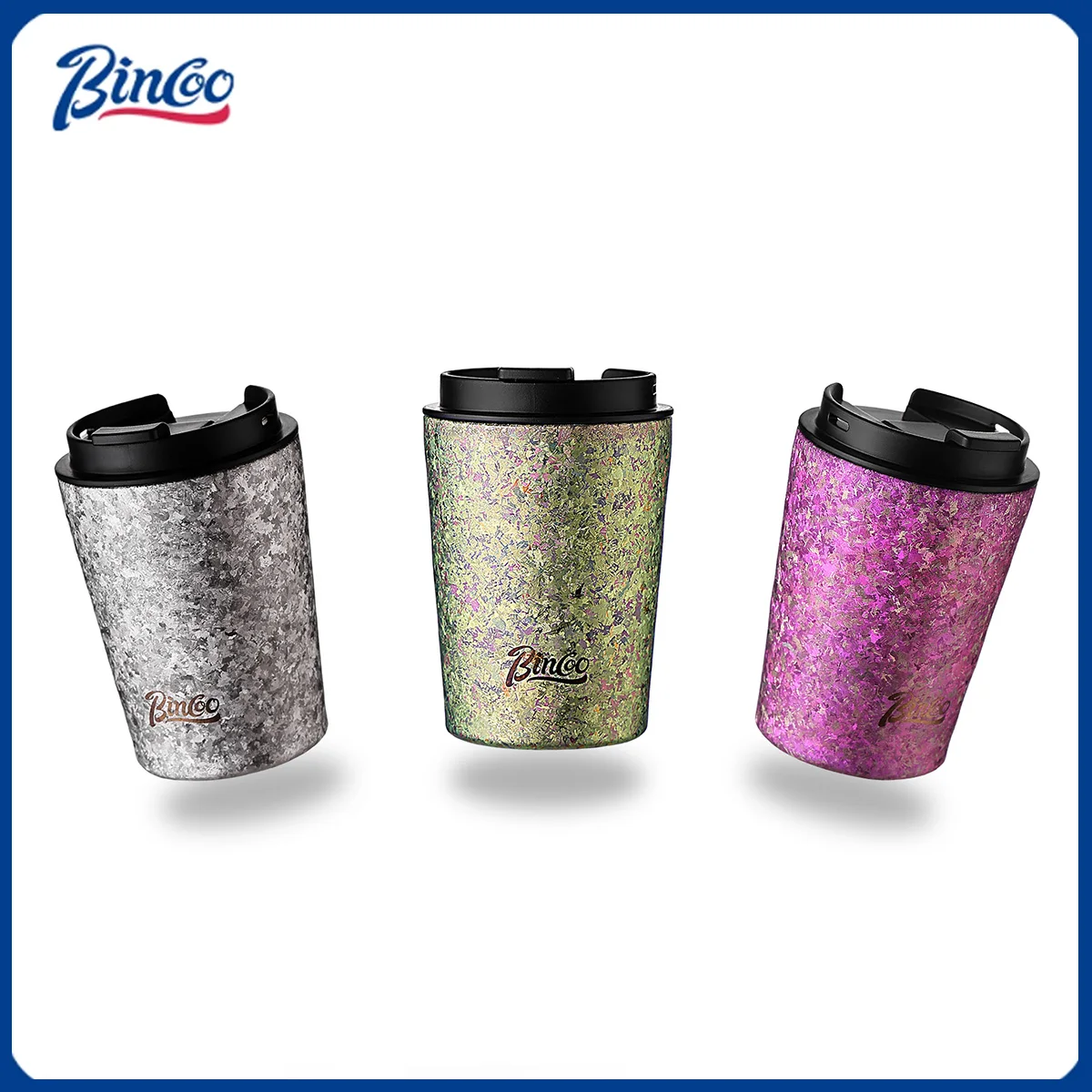 Bincoo 240ML Coffee Cup Pure Titanium Material High And Low Temperature Resistance Portable Office Car Leak Proof Coffee Cups