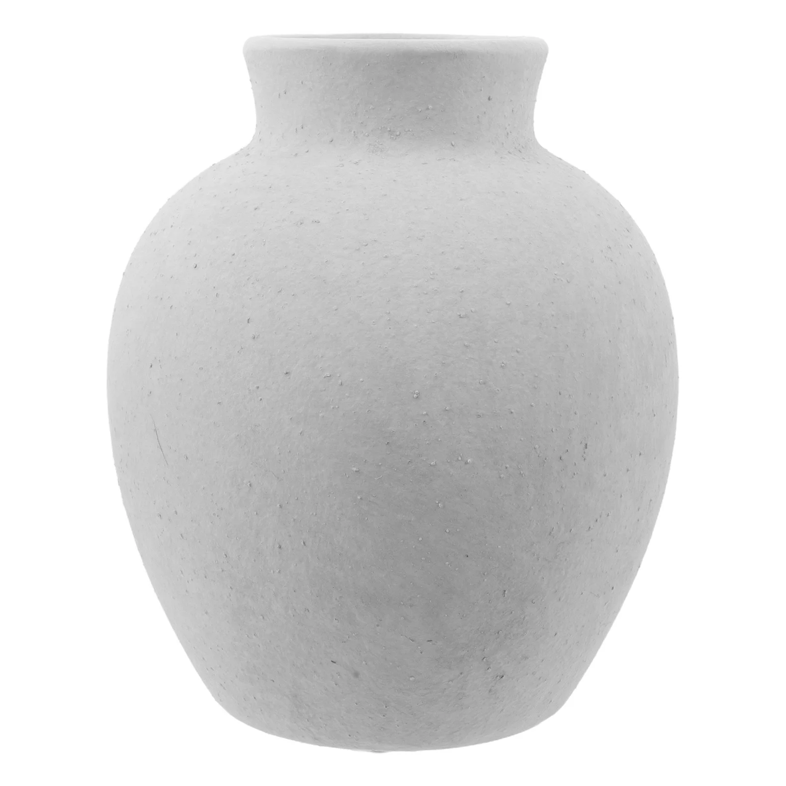 

Rustic Ceramic Flower Vase Small Opening Vintage Pottery Decorative Vase for Living Room Bedroom Office Shelf Mantle Entryway