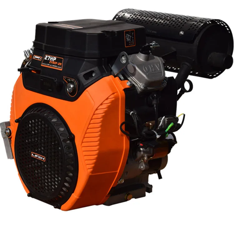 Avviamento elettrico raffreddato ad aria LIFAN 2 v80f V Twin cylins Machinery Engine 20KW Keyway Shaft motore a benzina