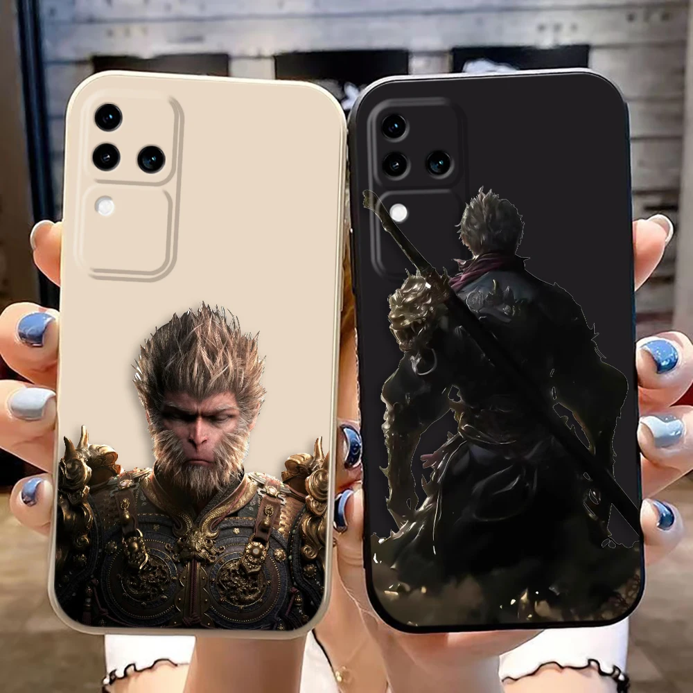 Black Myth Wukong Phone Case For VIVO S1 S12 S15 S16 S17 V15 V17 V20 V21 V21E V23 V23E V25 V27 V27E V29 V30 V30E Case Funda Capa