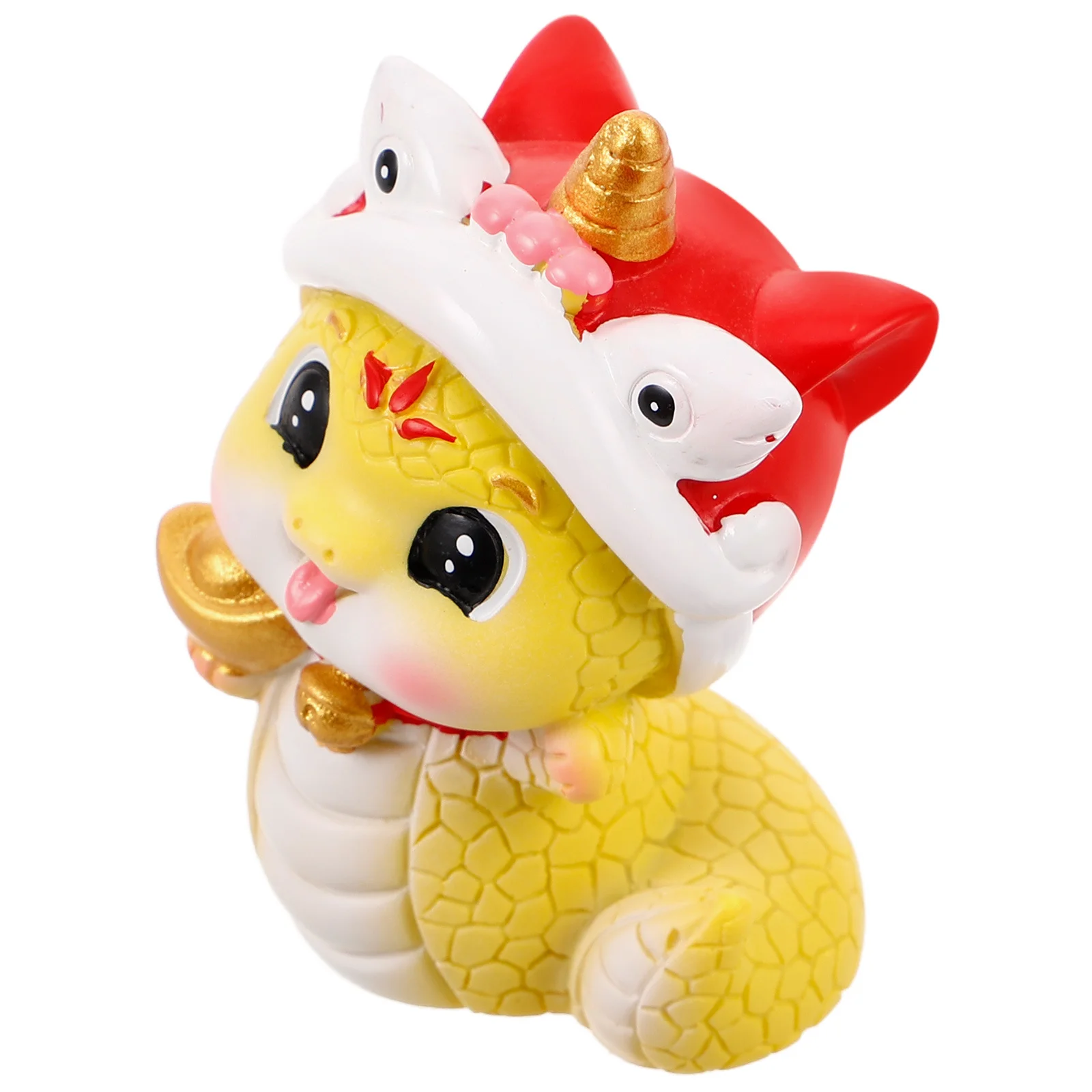 

Snake Resin Decoration Miniature Craft Home Car Desktop Dashboard Decor Party Favor Charm Car Accessories