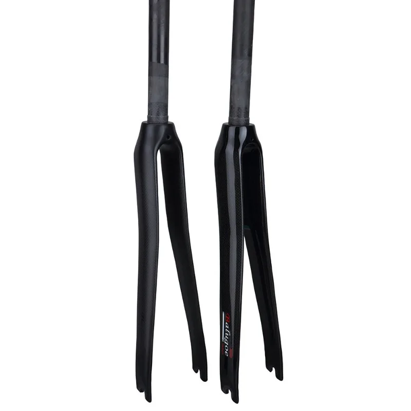 

700C Full Carbon Fiber Road Bike Fork Rigid Hard Front Fork For Fixed Gear Track Bicycle Dead Flying Bike Cycling Components