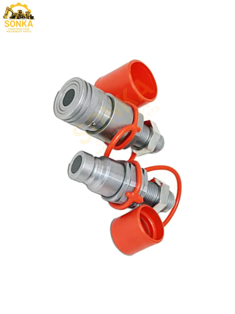 CA1938334 193-8334 193833 Molloparts Male Female Flat Face Coupler Kit For CAT E216 E228 E236 E236B E242B E247 E2470C E247B E248