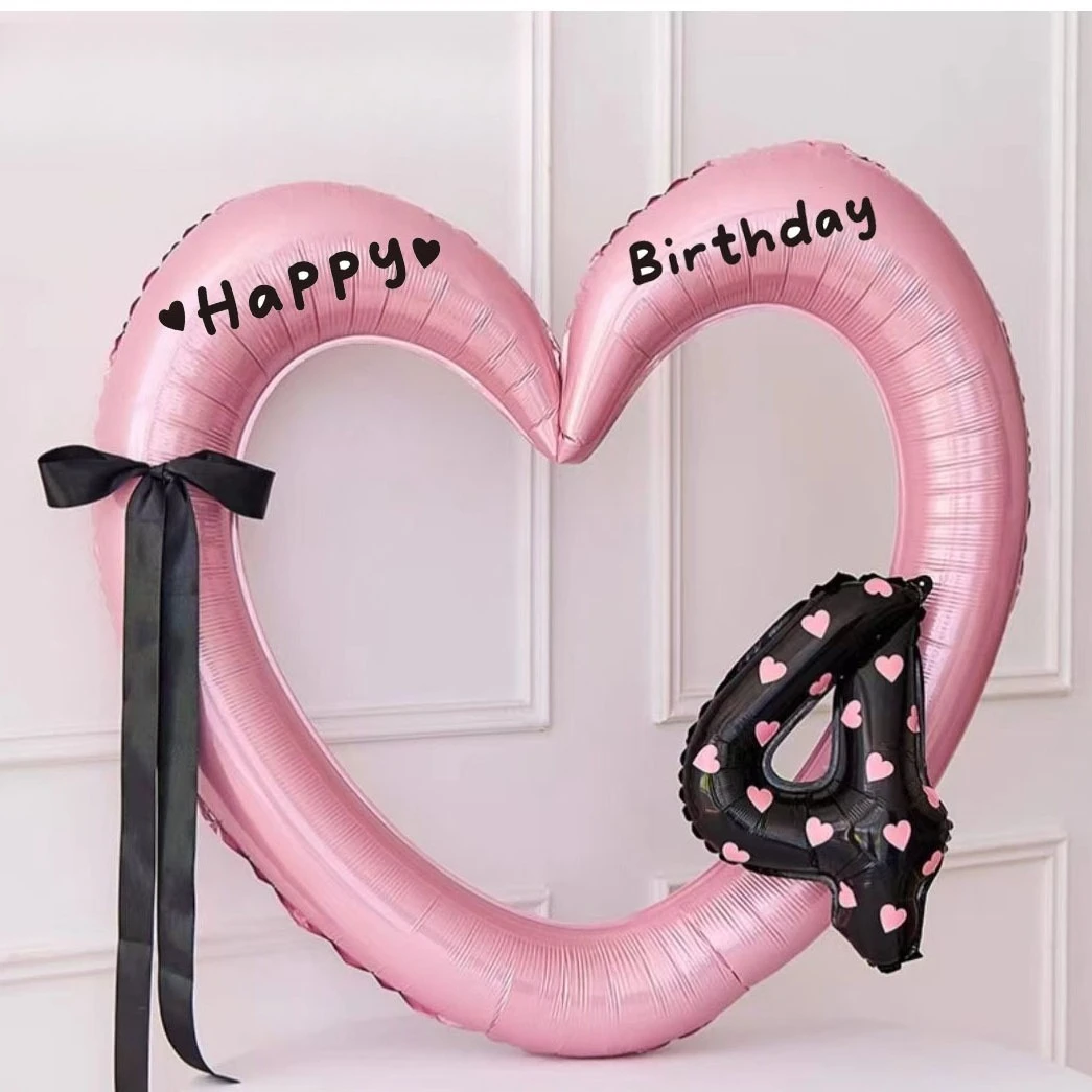 Aushöhlen Liebe Herz Ballon Geburtstag Party Dekoration Nette Liebe Ballons Baby Dusche Hochzeit Party Geschenke Party Ballon Ornament – Detail 12