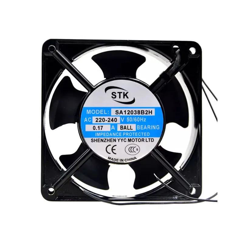 

NEW ORIGINAL SA12038B2H 220v 0.17A 12038 120*120*38mm 12cm COOLING FAN