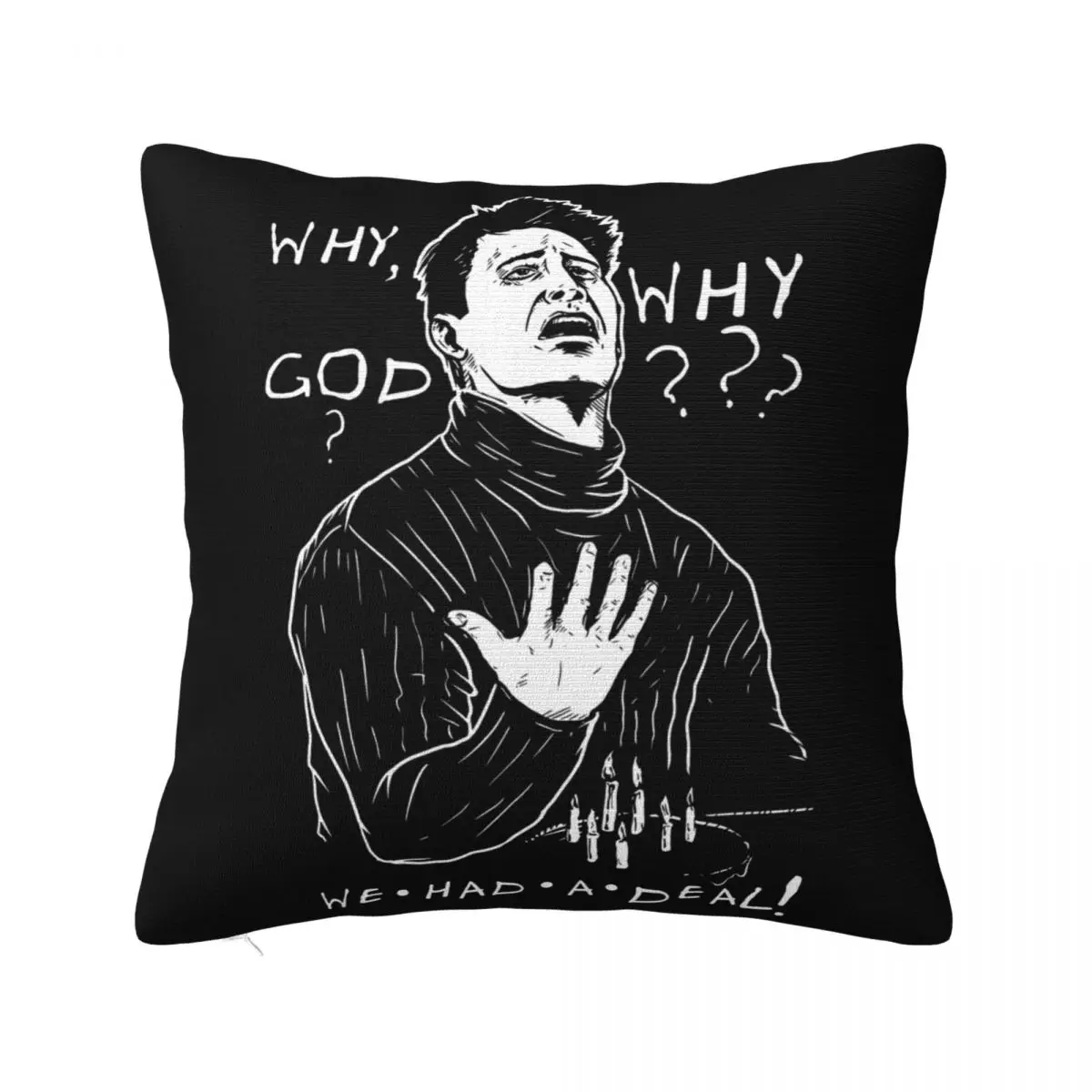 Friends Why God We Had A Deal Joey Tribbiani Phoebe Chandler Quote Pride Better Pillow Case