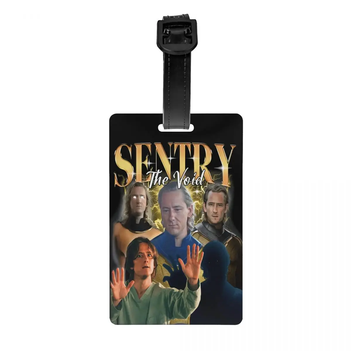 

Багажная бирка Sentry The Void Thunderbolts, индивидуальные багажные бирки, идентификационная этикетка с конфиденциальной крышкой