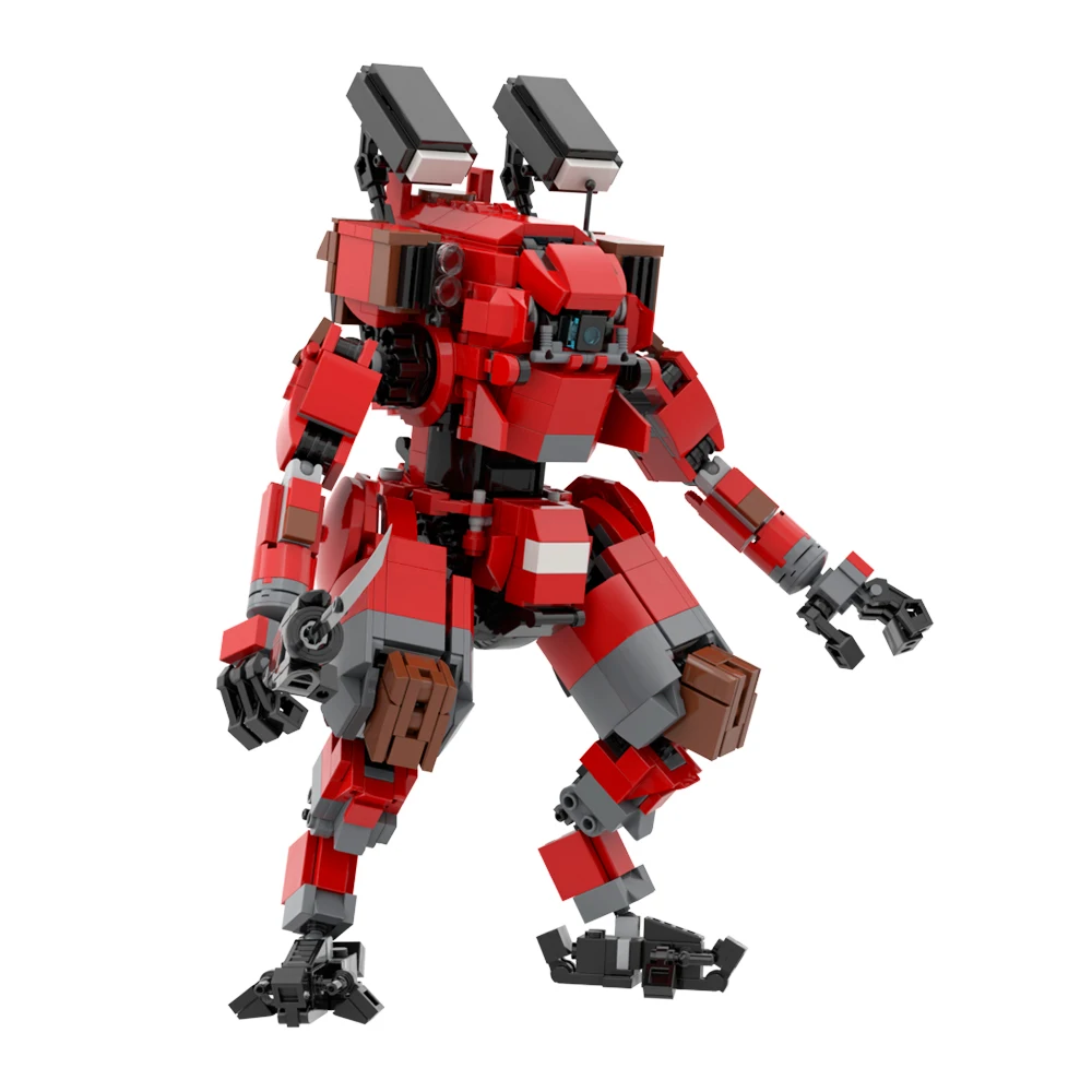 MOC Game Titanfallsed Vanguard-class Titan MOB-1316 Titan Mecha Robot Building Blocks Machinery FS-1041 Toys For Children Gift