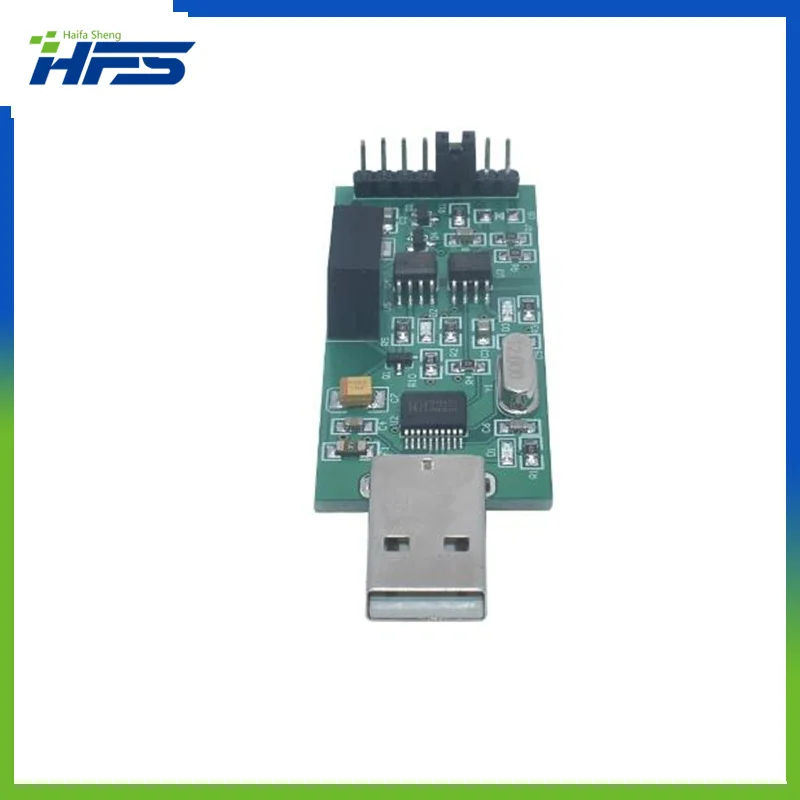 High-speed isolation USB to TTL serial power supply optocoupler isolation 3.3V 5VTTL output CH340 module