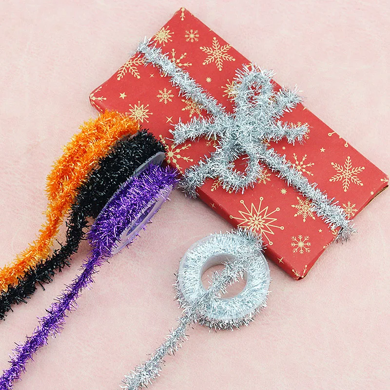 

(3Yards/pack)15mm Decorative Bright Colored Rope Colorful Strips Festival Supplies Halloween Decoration DIY Gift Wrapping Ribbon