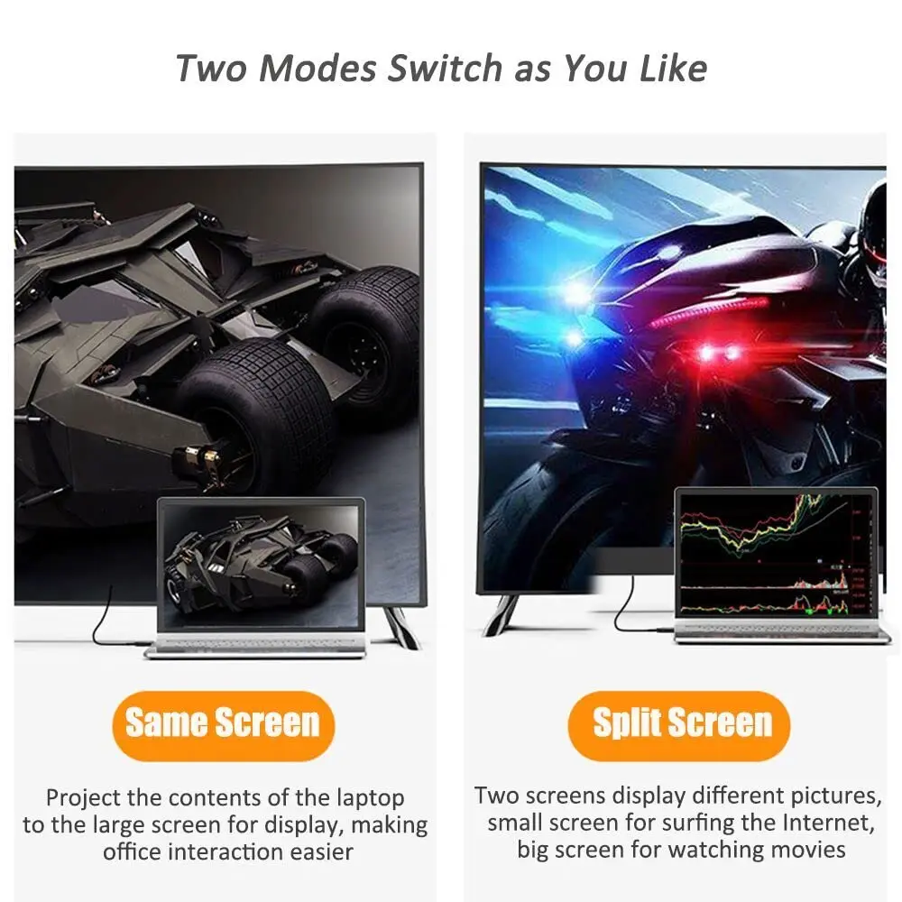 Câble USB C Thunderbolt3 vers Mini DisplayPort, compatible avec Type-C, Macbook Surface Pro, PC vers Mini DP, écran moniteur, 4K, 60Hz