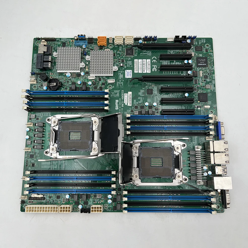 X99 LGA2011 Support E5-2600 V3/V4 Two-Way Motherboard X10DRH-ILN4