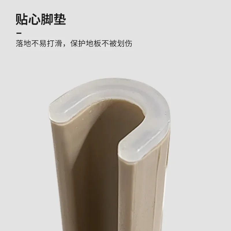 Fomex Stackable Round Plastic Stool Thickened Modern Dining Chair Durable High Seat For Home Kitchen Bar Simple Windmill Design