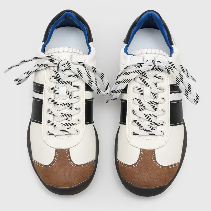 New Men Spliced Training Shoes with Soft Soles  Color Blocking Suitable for Daily Walking Jogging Casual Sports Shoes