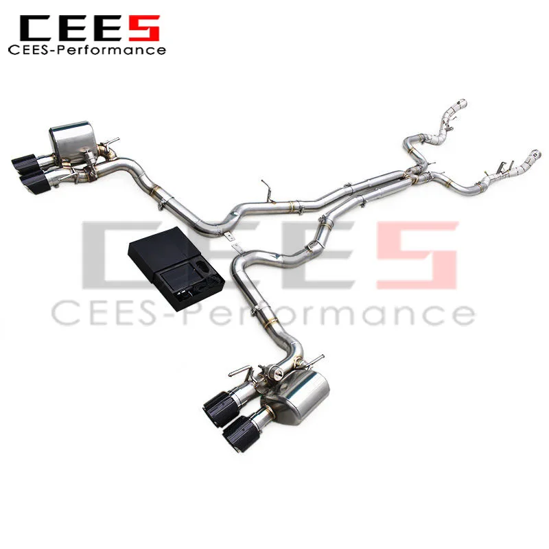 CEES Catback Exhaust System for Maserati Levante Modena 3.0T 2016-2024 SUS304 Exahsut Muffler Pipe with Valve Control System
