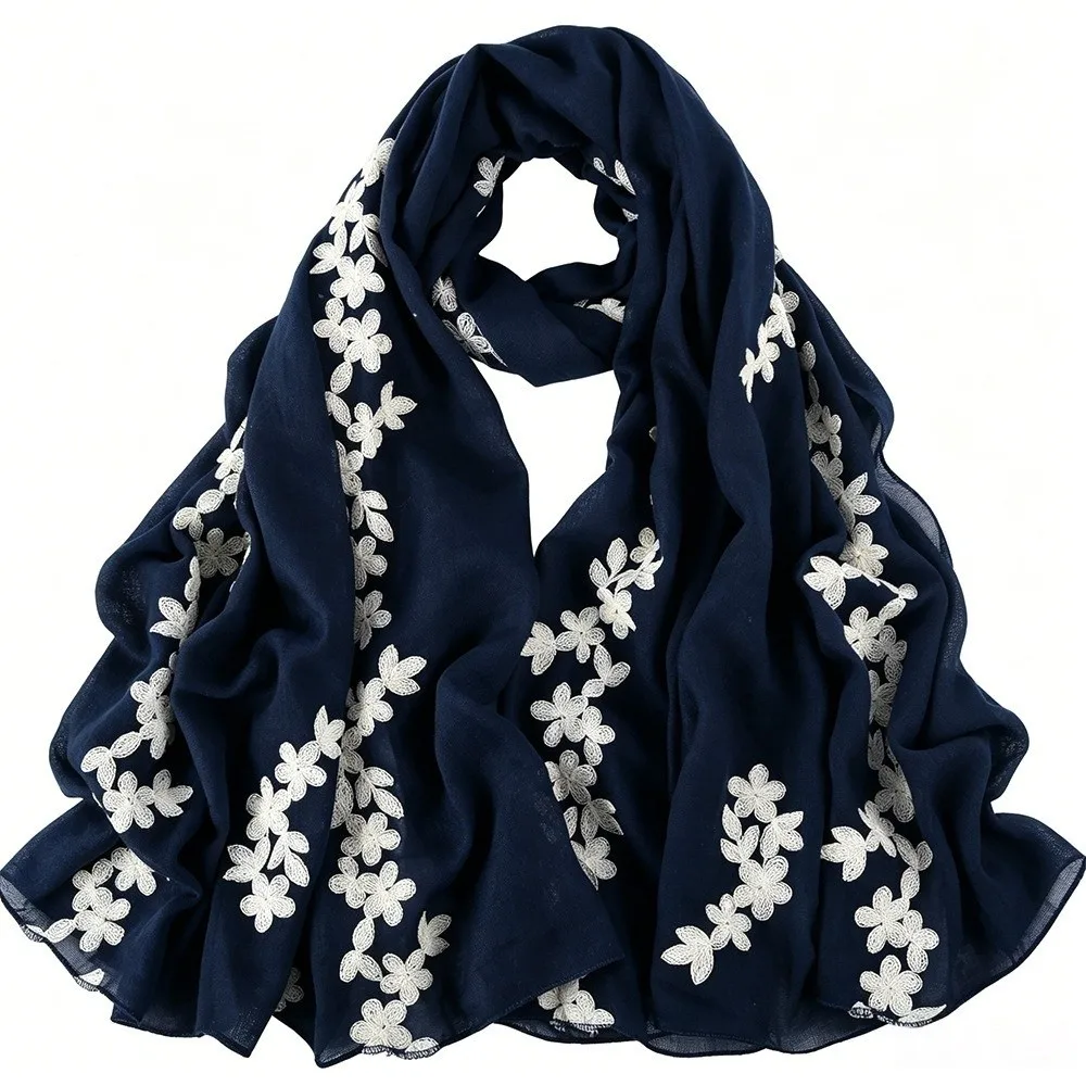 hijab-com-padrao-floral-bordado-tecido-fino-e-respiravel-leve-e-elegante-foulard-longo-Etnico-para-uso-diario