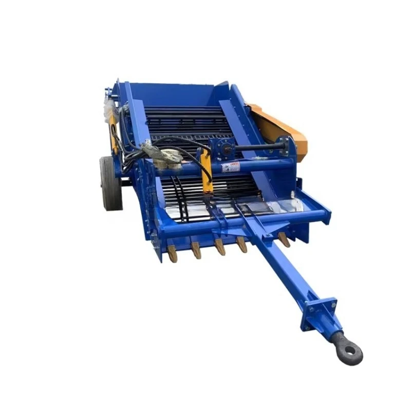 Customized Agricultural Stone Picker Tractor PTO Driven Stone Brick Collection Machine