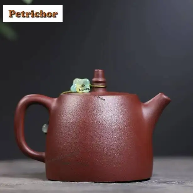 190ml High-end Yixing Purple Clay Teapots Handmade Han Duo Pot Raw Ore Purple Mud Kettle Zisha Tea Set For Tea Decoration - view 5