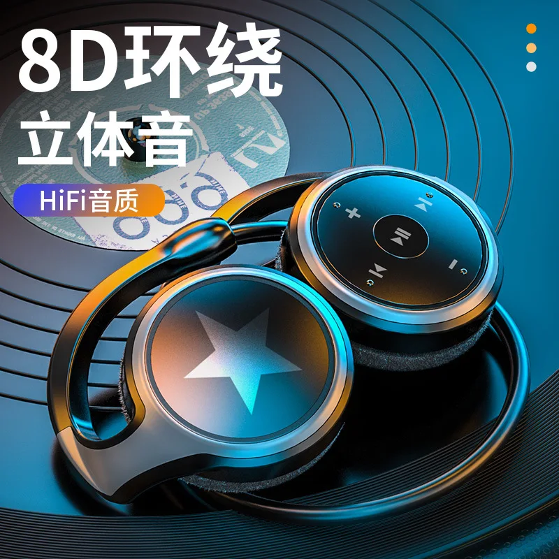 

Wireless Bluetooth Headphone Support TF Card FM Radio Mp3 Open Ear HIFI Sports Earphone Waterproof Headsets With Mic for Xiaomi