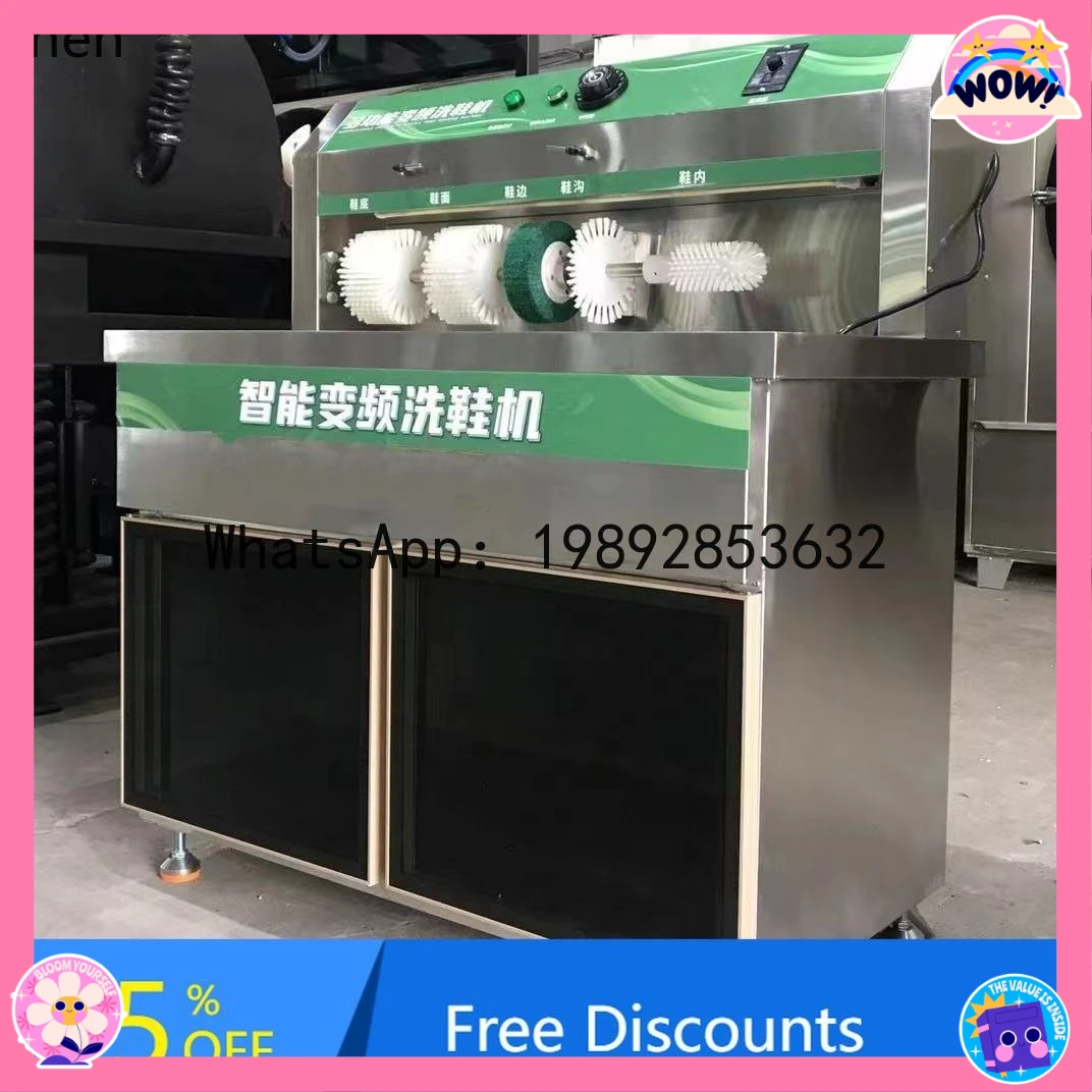BB Shoe Cleaning Machine for Dry Cleaning and Laundry Shops, Semi-Automatic Commercial Shoe Washer