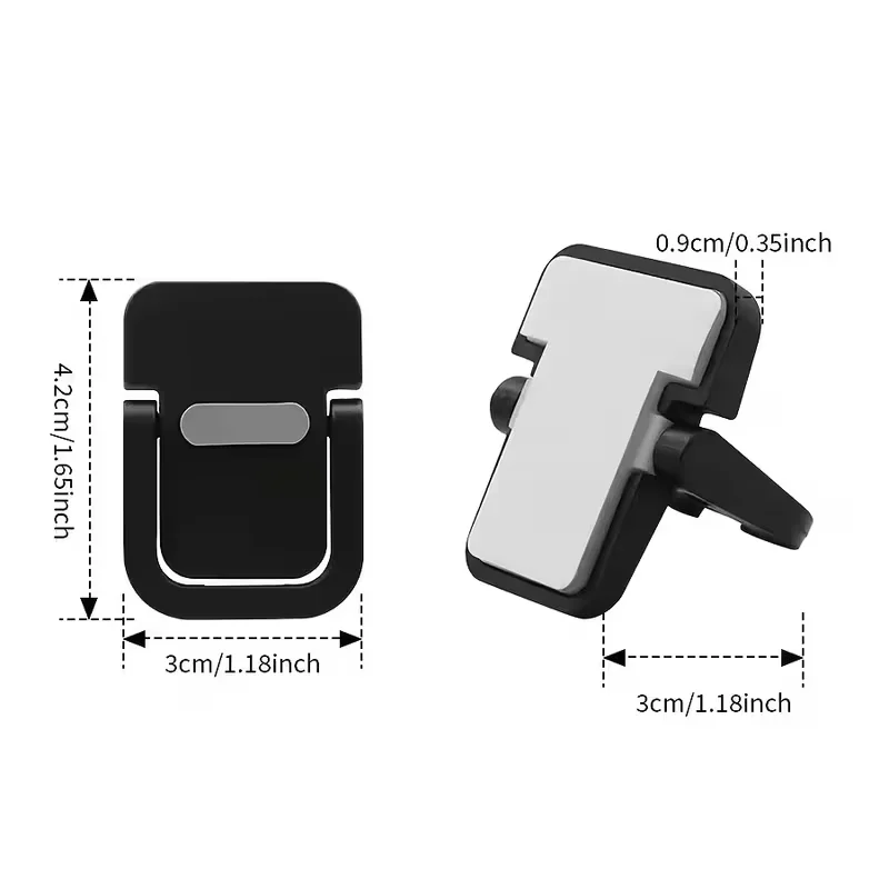 Invisible Adhesive Laptop Stand Foldable Portable Height-Raising Keyboard Foot Pad Support Bracket