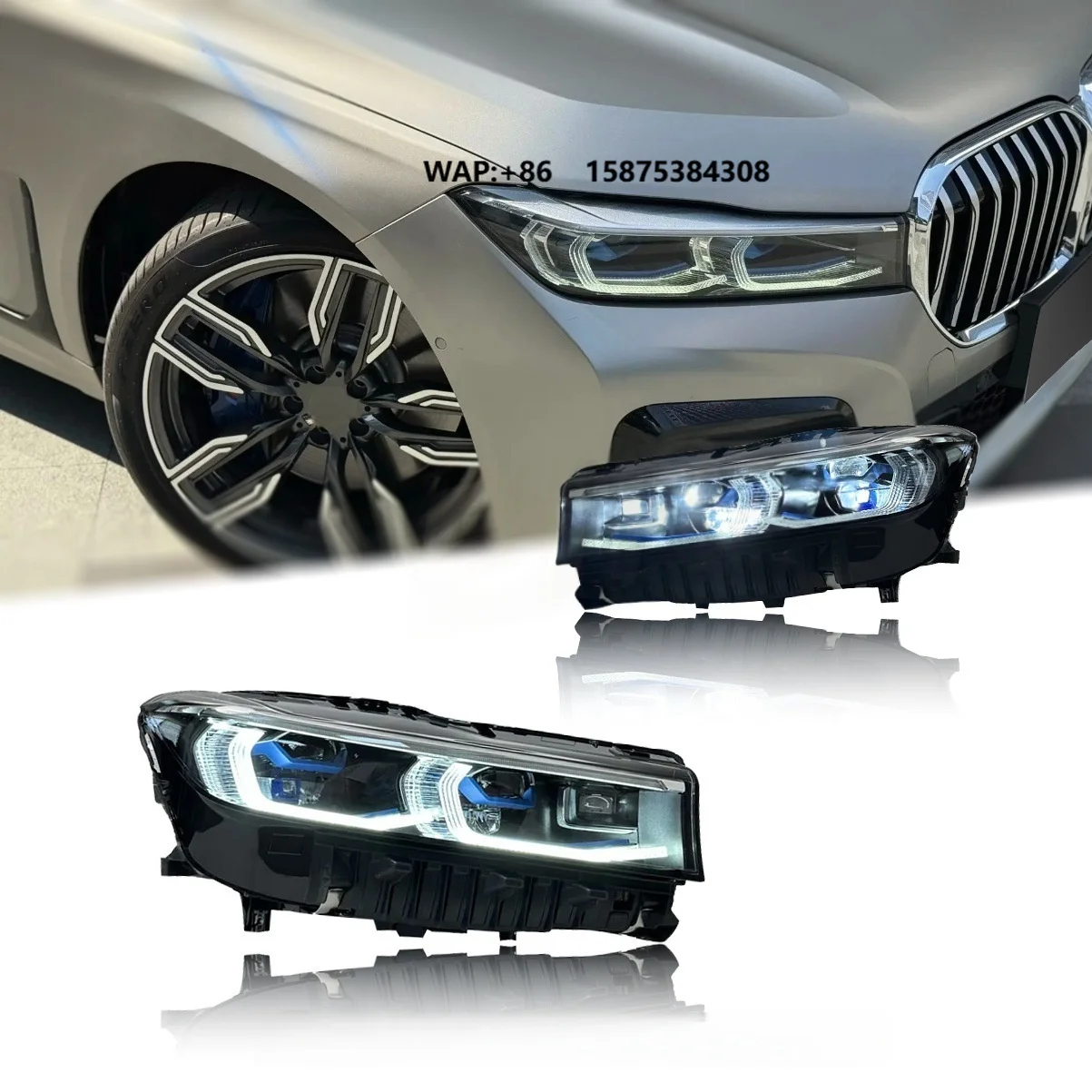 Suitable for 14-17 7 Series G12 Headlight Assembly Modification and Upgrade  Headlights and Front Headlights