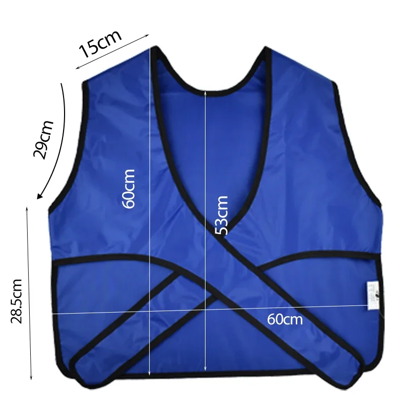 Dental Radiation Protective Clothing 0.35Mm X-Ray Radiation Protection Vest Short Lead Apron High-Quality Lead