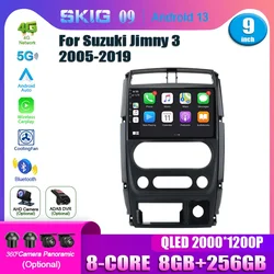 For Suzuki Jimny 3 2005-2019 Carplay Auto Radio Stereo Multimedia Navigation Screen Android Console Center