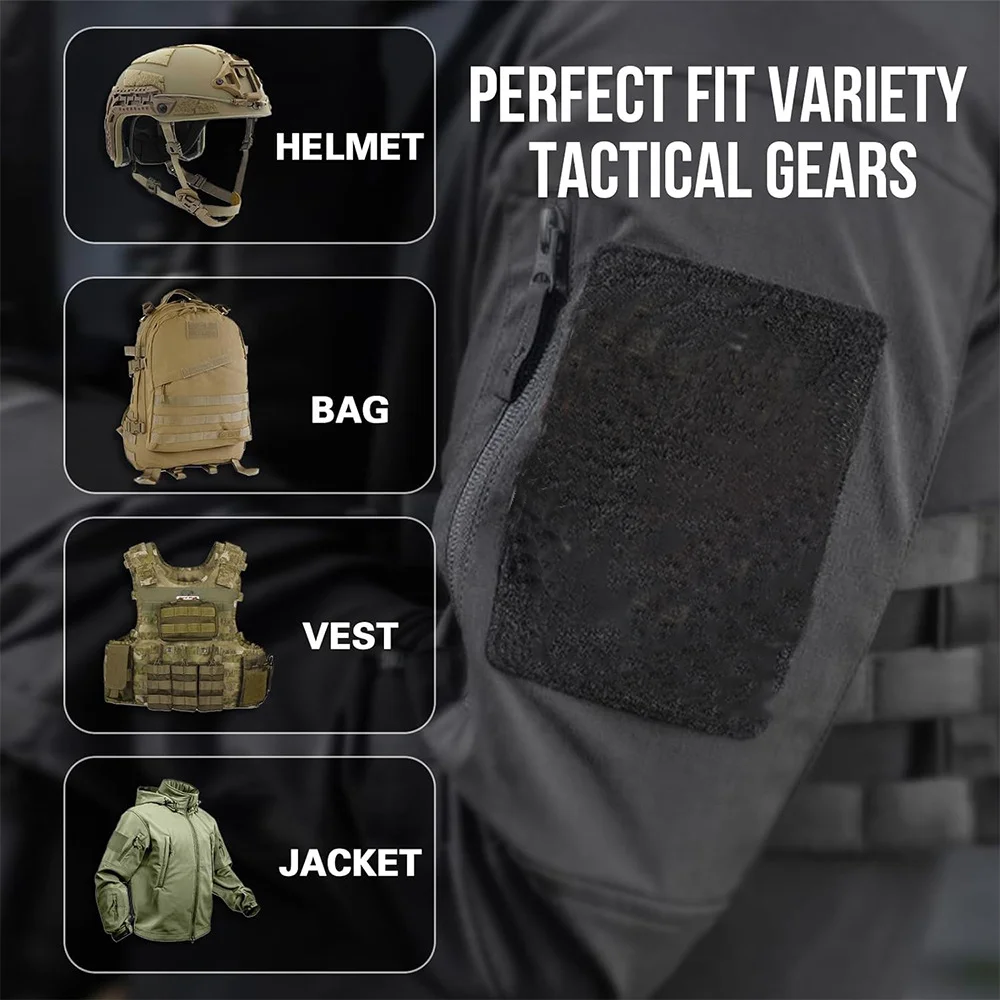 One7six Parche Táctico Bordado MOLLE para Mochila y Brazalete - imagen 5