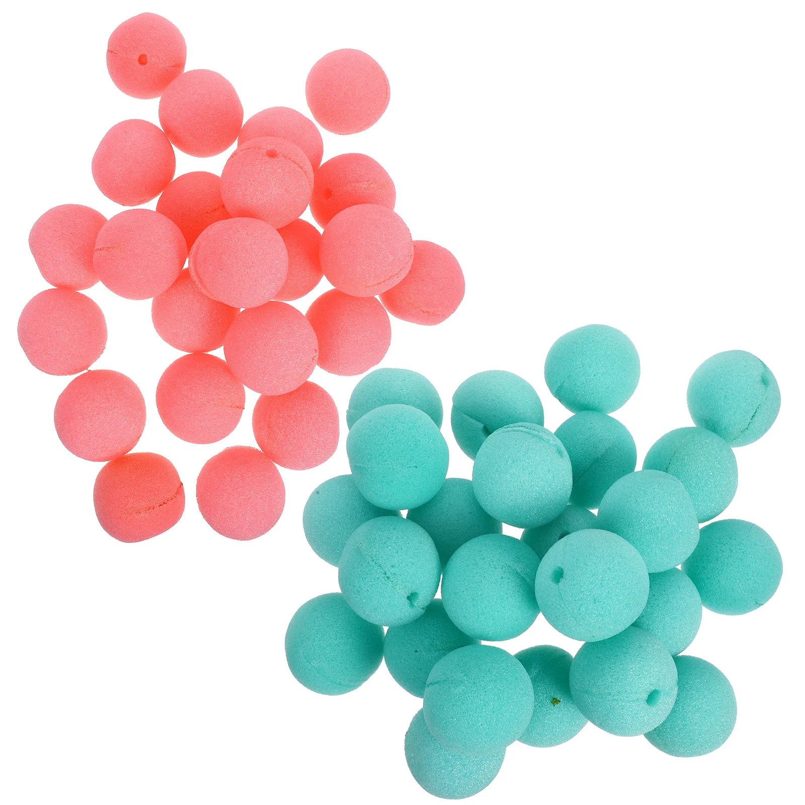

40Pcs Red Clown Nose Sponge Prop for Cosplay Party Carnival Festival Stage Performance Wear Resistant Compact Comfortable Unique