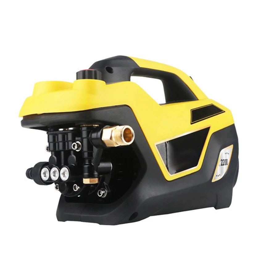 Compact Portable Electric Washing Machine Lightweight Outdoor Vehicle Patio Surface Cleaning Power Washer Equipment