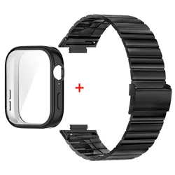 Pulsera para Huawei Fit 3, funda protectora de correa, correa de reloj de acero inoxidable, Protector de pantalla, Huawei Fit 3