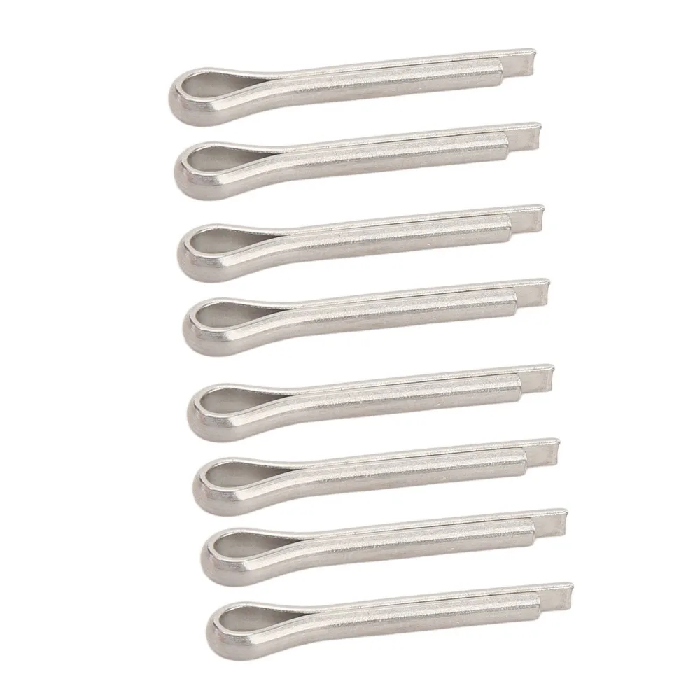 Replacement Parts 91490-30020-00 Outboard Propeller Silver Cotter Pin Split Pin 304 Stainless Steel Marine Cotter Pin Marine Use