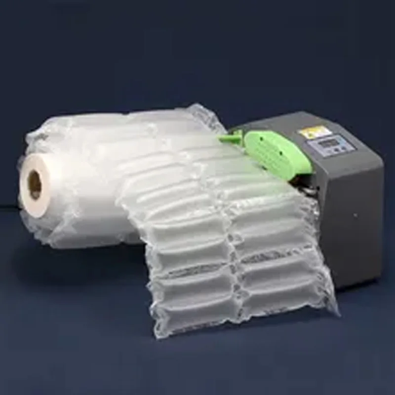 Air Buffer Inflatable Bag Air Cushion Machine Filled Bag Gourd Film Shockproof Roll Automatic Packing Tools Bubble Pillow 300m