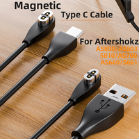 Magnetic USB Type C Charging Cable Headphone Charger Universal Cord for Aftershokz Aeropex AS800/ S803/ S810 /Shokz OpenRun Pro