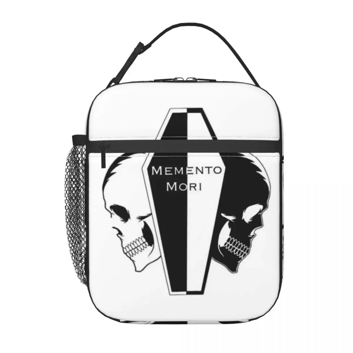 Memento Mori Unus Annus Hourglass Skull Thermal Insulated Lunch Bag Ethan Markiplier Mark Lunch Container Storage Food Box