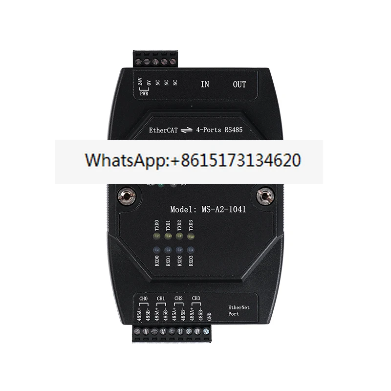 PLC protocol to RS485/422-EC communication module Modbus to EtherCAT gateway