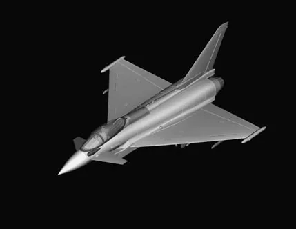 Hobbyboss 80264 1/72 Scale EF-2000A EuroFighter Typhoon Model Collectible Toy Plastic Assembly Building Model Kit Hobby DIY