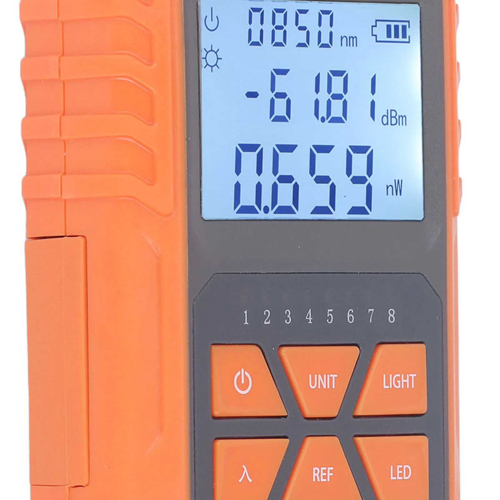 Visual Fault Locator Optical Fiber Power Meter Automatic Shutdown High Accuracy FC SC ST Universal Interface 15KM for Repair