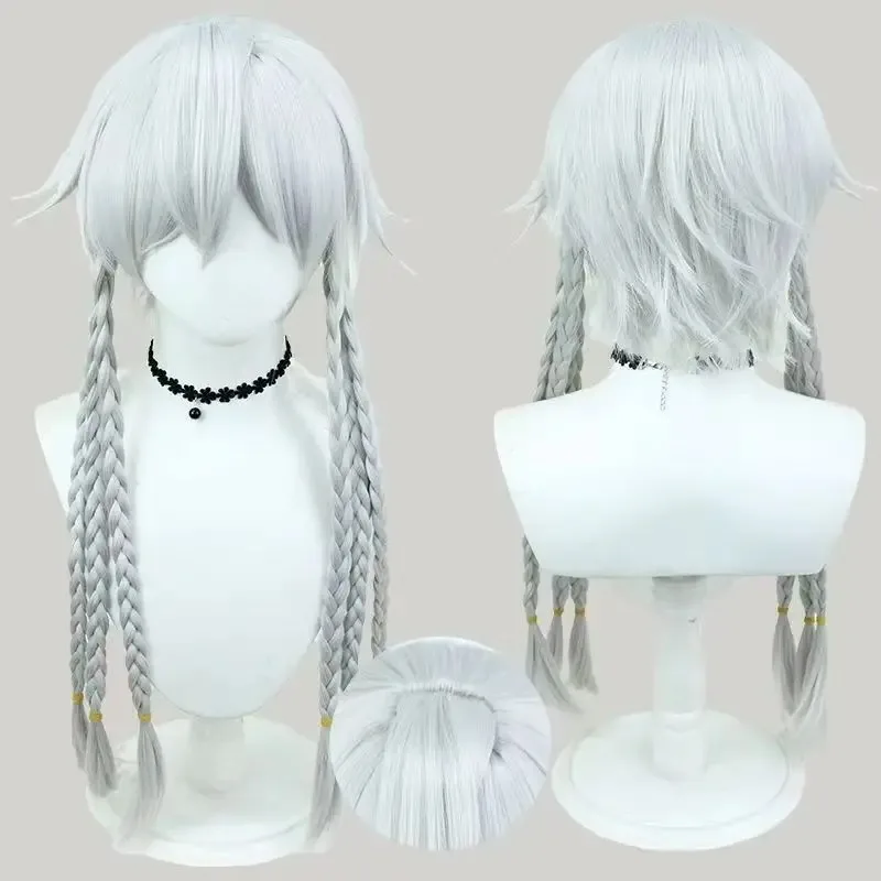 

CyNight Watch Косплей Парик Identity V Регулировка цвета Реалистичные солнечные ожоги Кожа головы Аниме Косплей Плетеный стиль