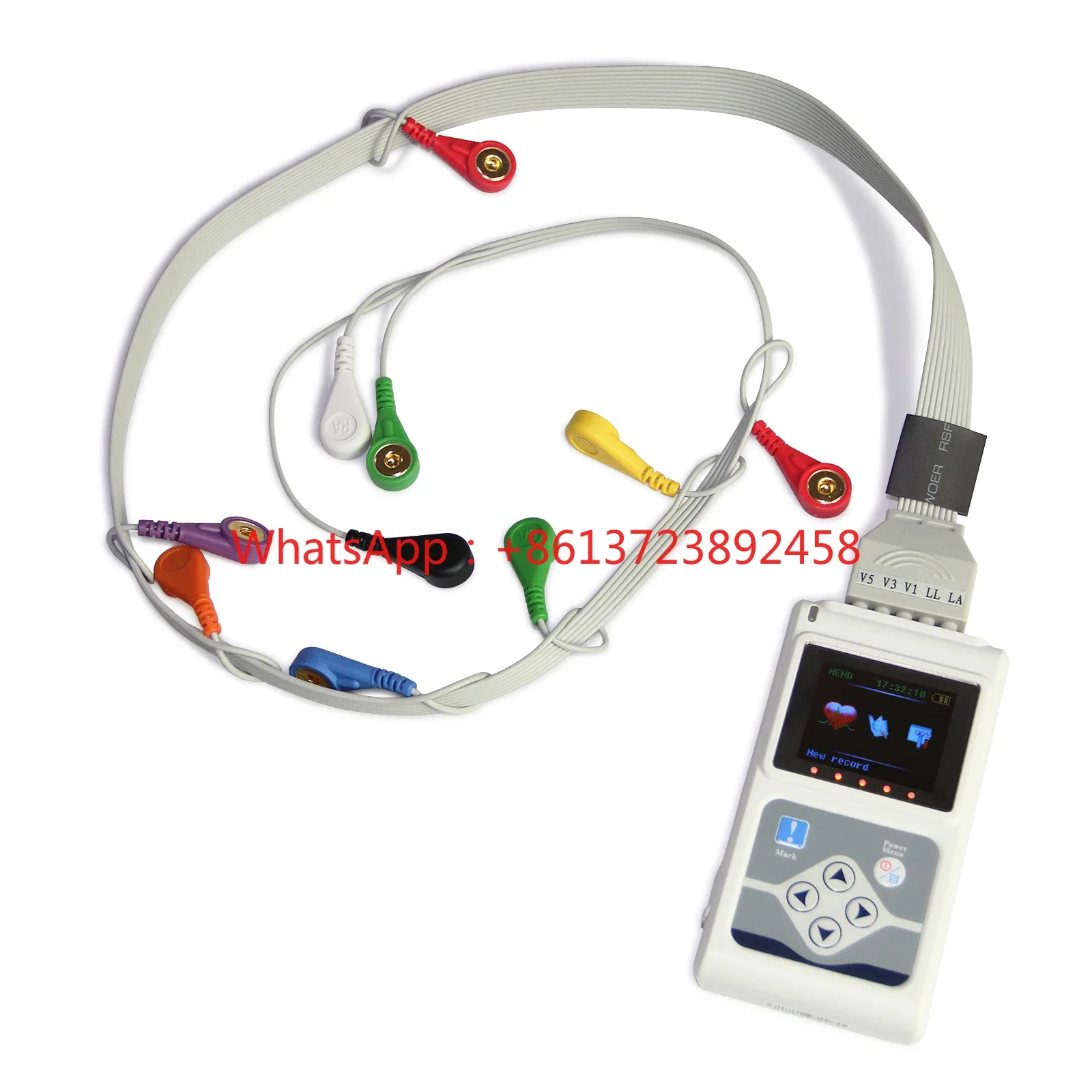 

CONTEC TLC5000 Dynamic EKG Machine Holter 12 Channel 24h Analyzer Recorder System Electric Plastic Body CE Holter Price