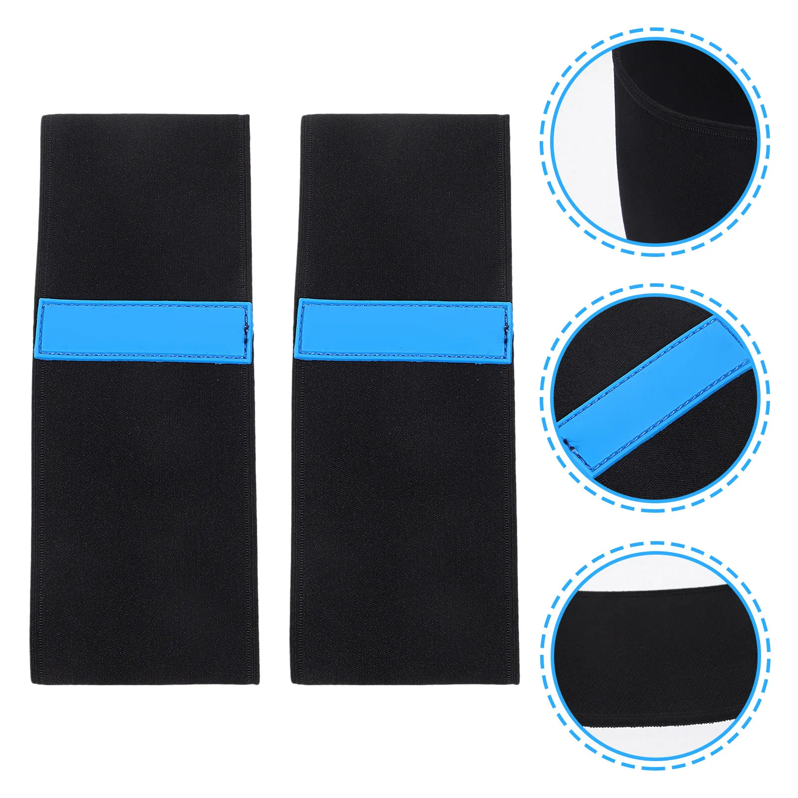 

2Pcs Skates Boot Covers Elastic Skating Shoe Protector Wear-Resistant Skate Boot Sleeve Cover Portable Anti-Wear